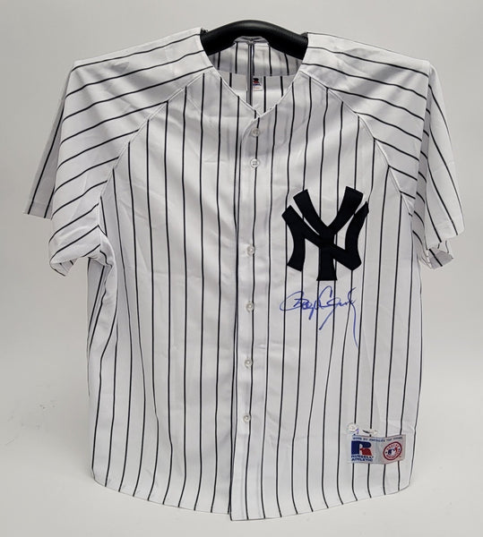 Roger Clemens Signed Authentic Russell New York Yankees Jersey Tristar & MLB