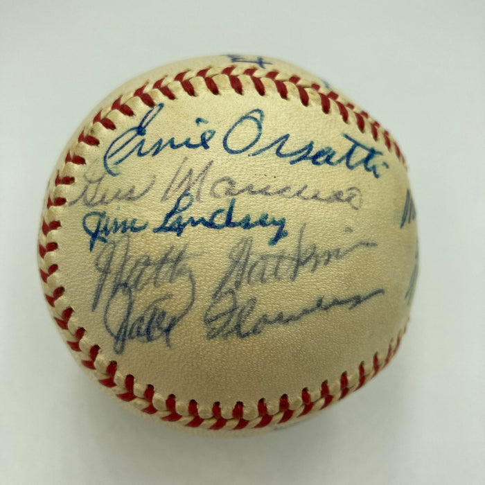 1931 St. Louis Cardinals WS Champs VS Philadelphia A's Team Signed Baseball JSA