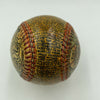 Beautiful Hand Painted George Sosnak Folk Art Baseball Rick Wise 1/1 Signed