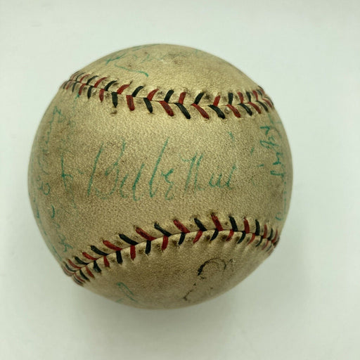 Babe Ruth & Lou Gehrig 1934 Tour Of Japan Team Signed Baseball With JSA COA