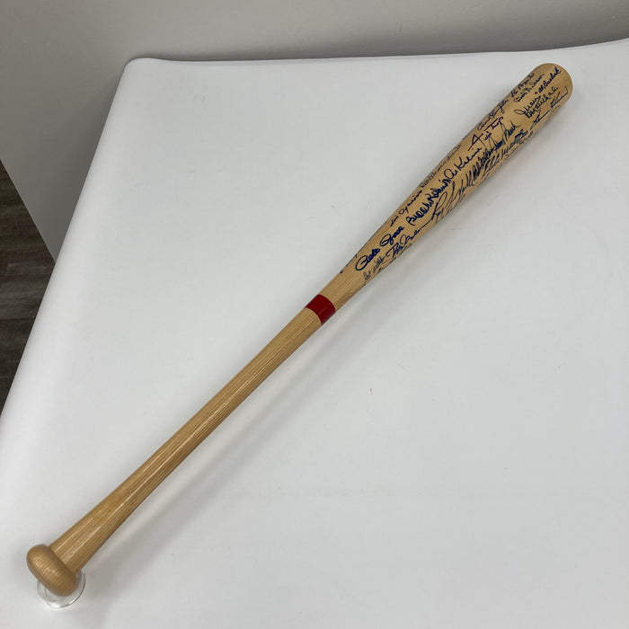 Hall Of Fame Multi Signed Bat Willie Mays Sandy Koufax Roy Campanella (43) PSA