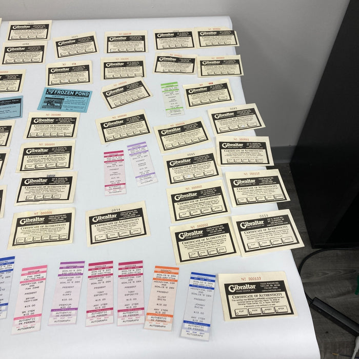 Incredible NHL Hockey Hall Of Fame Multi Signed Jersey 66 Signatures JSA COA