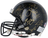 2005 Pittsburgh Steelers Super Bowl Champs Team Signed Game Helmet Beckett COA