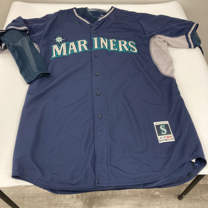 Robinson Cano 2015 Seattle Mariners Game Used Majestic Jersey With COA