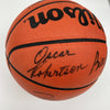 Michael Jordan Bill Russell Magic Johnson Larry Bird Signed Basketball UDA & PSA