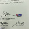 1986 World Series Umpires Multi Signed W.S. Game Baseball PSA DNA New York Mets