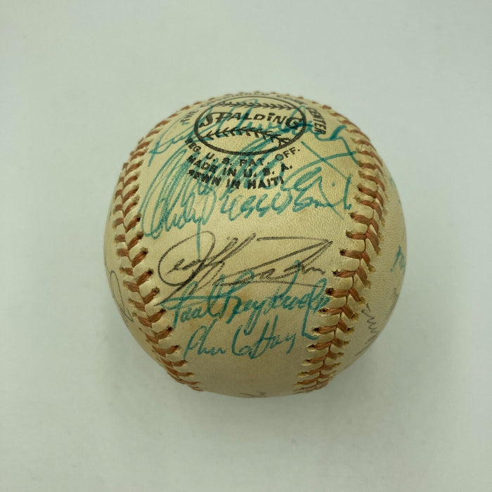1975 Los Angeles Dodgers Team Signed National League Baseball PSA DNA COA