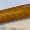 Cy Young & Ted Williams Signed Game Used 1949 All Star Game  Baseball Bat JSA