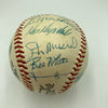 Stunning 1959 All Star Game Team Signed Baseball Hank Aaron Willie Mays JSA COA