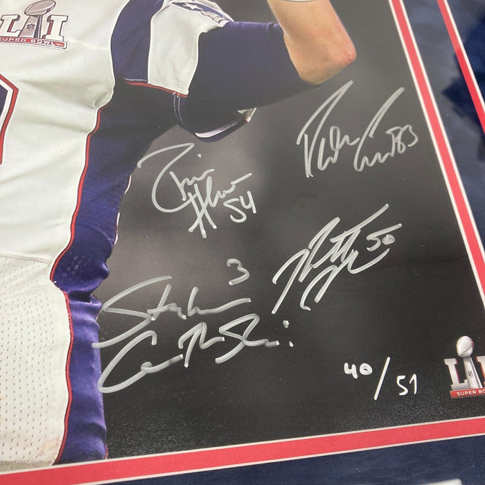 2018 New England Patriots Super Bowl Champs Team Signed Photo Tom Brady Fanatics