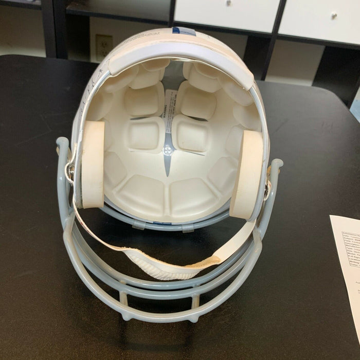 2009 Indianapolis Colts AFC Champs Team Signed Helmet Peyton Manning JSA COA