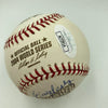 Carlton Fisk HOF 2000 & Johnny Pesky Signed 2004 World Series Baseball JSA COA