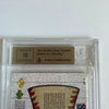 2001 Upper Deck Sweet Spot Joe Dimaggio Baseball Auto 64/150 BGS 9.5 Gem Mint