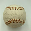 Mickey Mantle 1974 Hall Of Fame Induction Multi Signed Baseball JSA COA