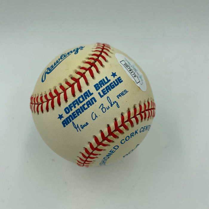 1990's Frank Thomas Signed Official American League Baseball With JSA COA