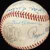Stunning 1950's Hall Of Fame Multi Signed Baseball Rogers Hornsby Paul Waner PSA