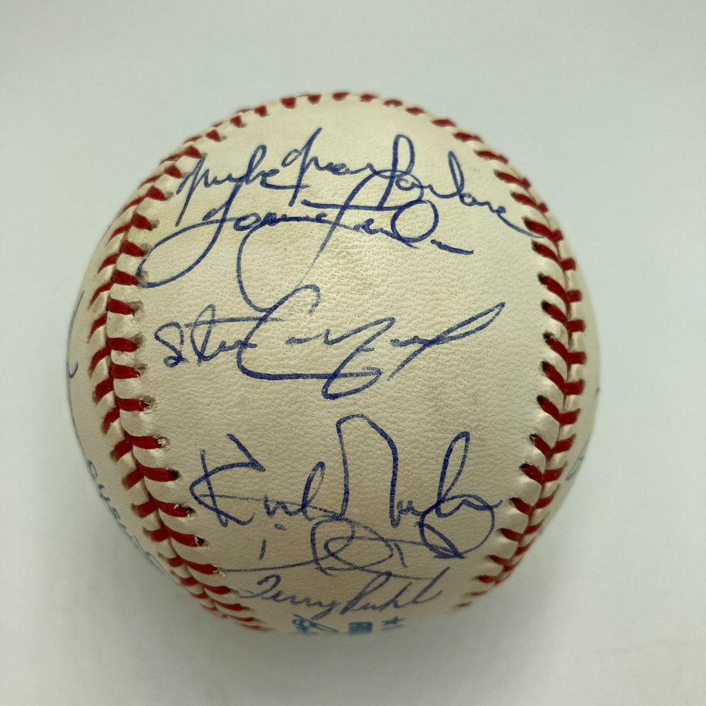 George Brett Kirk Gibson MLB Legends Multi Signed American League Baseball