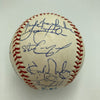 George Brett Kirk Gibson MLB Legends Multi Signed American League Baseball
