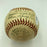 Rare Nick Altrock Single Signed 1950's American League Baseball JSA COA