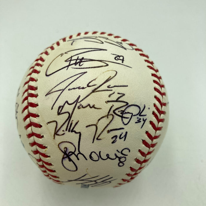 2008 Toronto Blue Jays Team Signed Major League Baseball