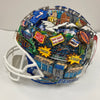 Beautiful John Elway Signed Charles Fazzino Pop Art Denver Broncos Helmet W/COA