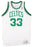 The Finest 1987-88 Larry Bird Game Used Boston Celtics Home Jersey MEARS A10