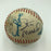 Warren Giles George Kelly Stan Coveleski HOF Multi Signed Baseball 18 Sigs JSA