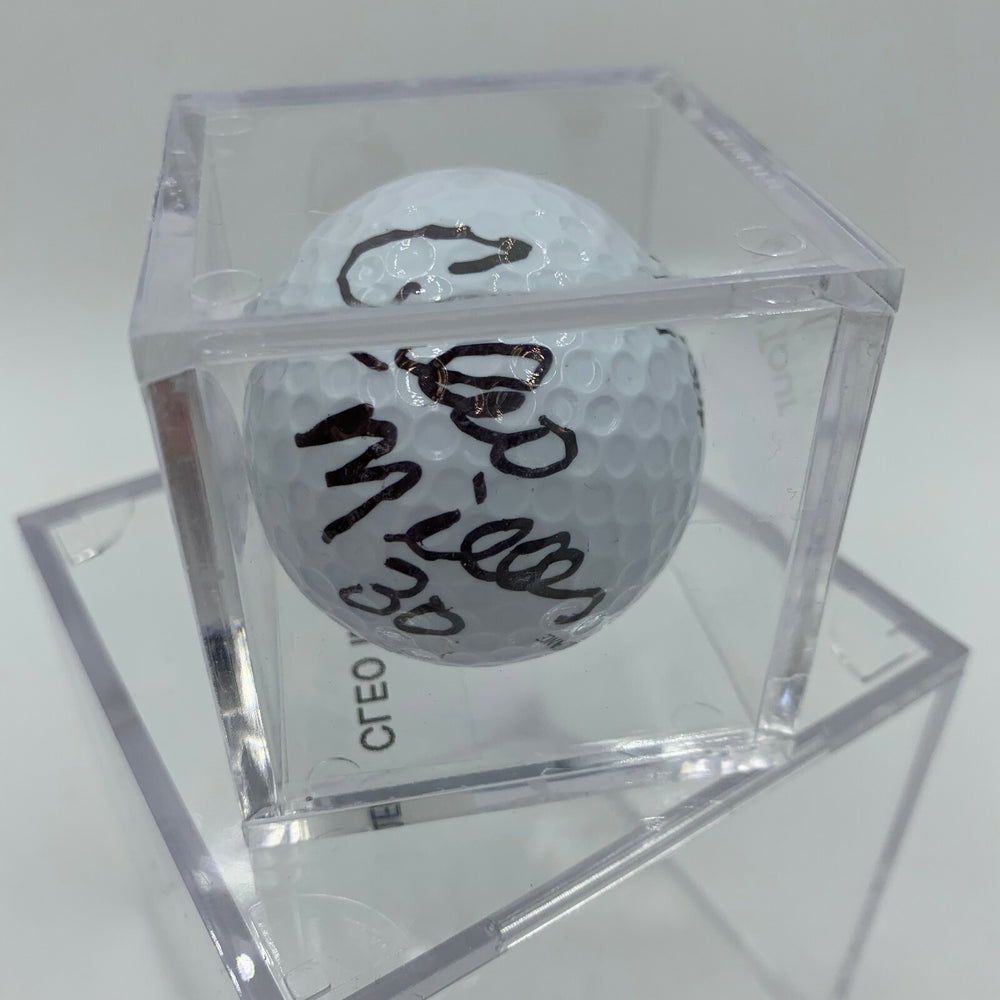 Cleo Miller NFL Signed Autographed Golf Ball PGA With JSA COA