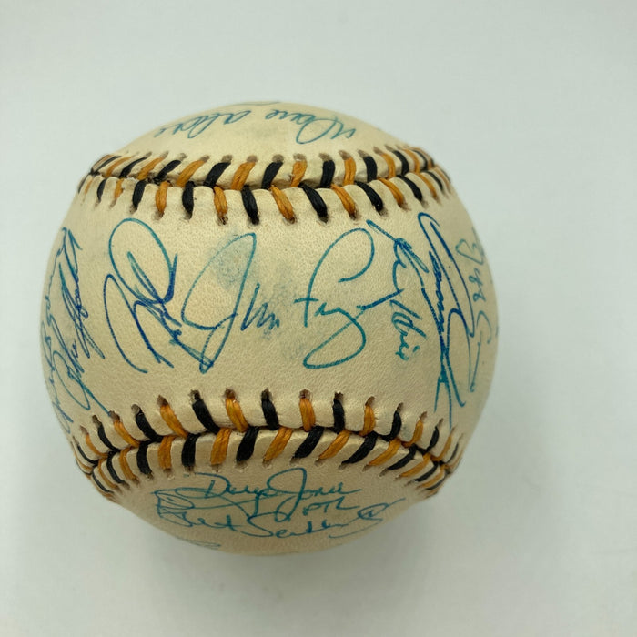 1994 All Star Game National League Team Signed Baseball Barry Bonds PSA DNA COA