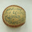 Cy Young Jimmie Foxx Tris Speaker Hall Of Fame Multi Signed Baseball Beckett COA