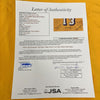 Wilt Chamberlain "HOF 1978" Los Angeles Lakers Legends Signed Jersey JSA & PSA