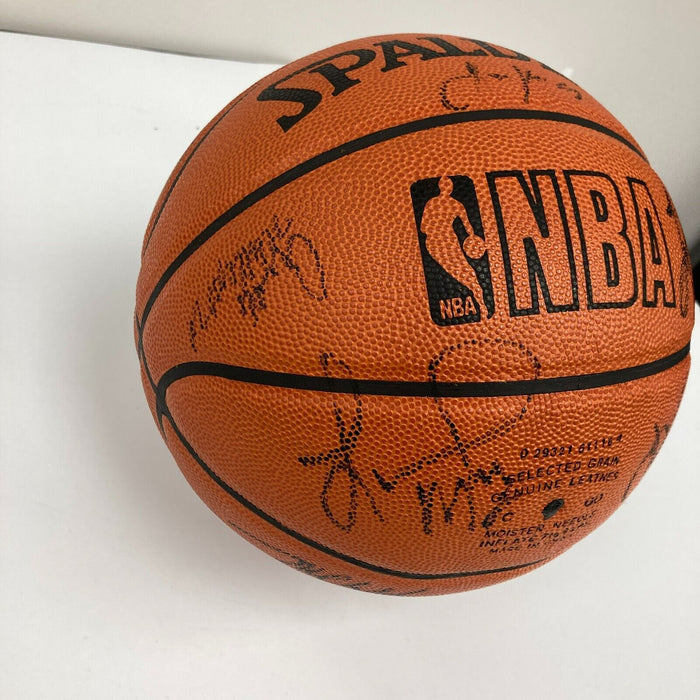 1999-2000 Cleveland Cavaliers Team Signed Official NBA Game Basketball JSA COA