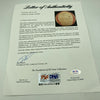 1987 Minnesota Twins Team Signed Game Used World Series Baseball PSA DNA & MEARS