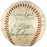 1953 Mickey Mantle Ted Williams Roy Campanella Greenberg HOF Signed Baseball JSA