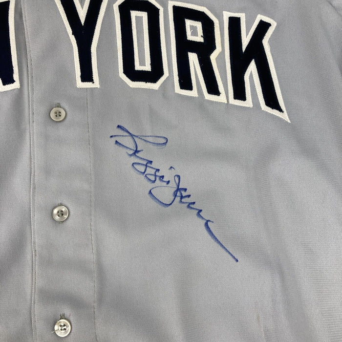Reggie Jackson Signed 1970's Vintage Wilson New York Yankees Jersey JSA COA