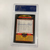 Brooks Robinson Signed Canadian Club Baseball Card Auto PSA DNA