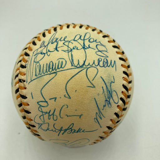 1994 All Star Game National League Team Signed Baseball Barry Bonds PSA DNA COA
