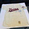 Harmon Killebrew Signed Heavily Inscribed STATS Minnesota Twins Jersey UDA COA