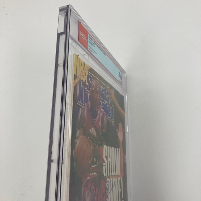 Michael Jordan Signed 1990 Sports Illustrated Magazine PSA 10 GEM MINT Auto