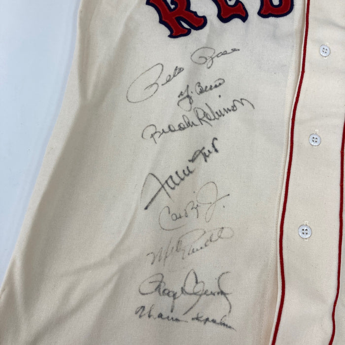 All Century Team Signed Jersey 15 Sigs With Ted Williams Willie Mays PSA & JSA