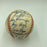 1969 Chicago Cubs Team Signed Vintage National League Baseball Ernie Banks JSA