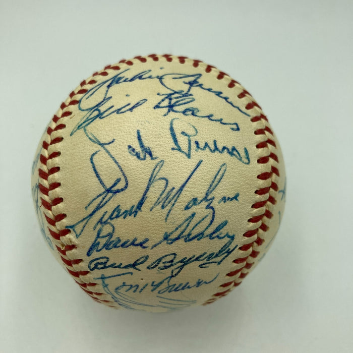 Ted Williams 1958 Boston Red Sox Team Signed American League Baseball JSA COA