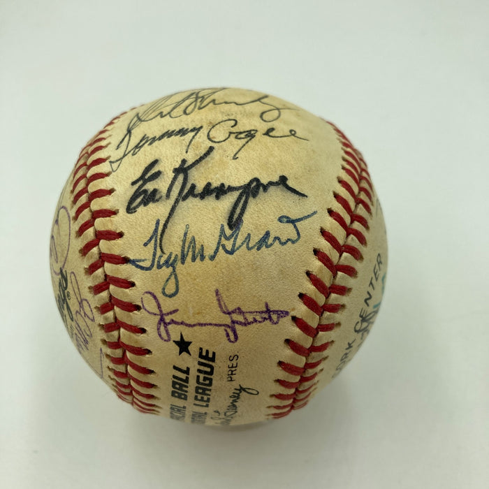 1969 New York Mets WS Champs Team Signed Baseball Tom Seaver Nolan Ryan CAS COA