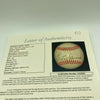 Beautiful Elston Howard Single Signed Baseball JSA COA Rare Sweet Spot Signature