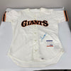 Willie Mays Signed San Francisco Giants Authentic Game Model Jersey PSA DNA COA