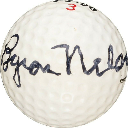 Byron Nelson Signed Autographed Golf Ball PGA  With PSA DNA COA