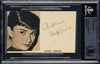 Audrey Hepburn Vintage 1950's Signed Autographed Index Card Beckett COA