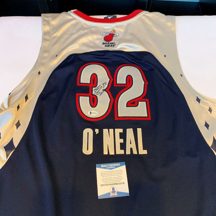 Shaquille O'neal Signed Authentic 2007 All Star Game LA Lakers Jersey Beckett