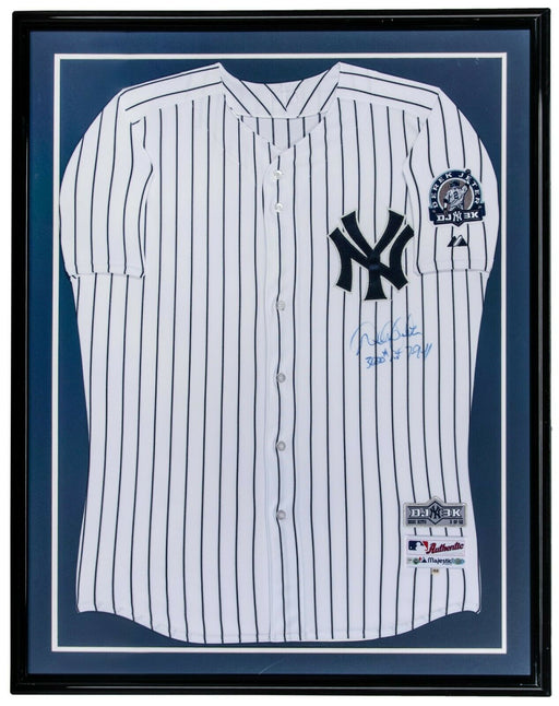 Derek Jeter 3000th Hit 7-9-2011 Signed Inscribed New York Yankees Jersey Steiner