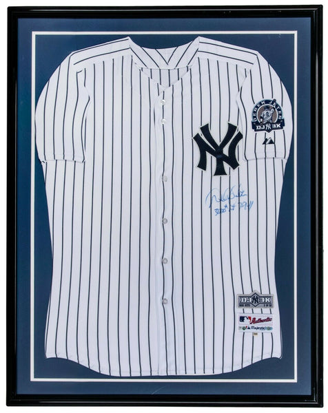 Derek Jeter 3000th Hit 7-9-2011 Signed Inscribed New York Yankees Jersey Steiner